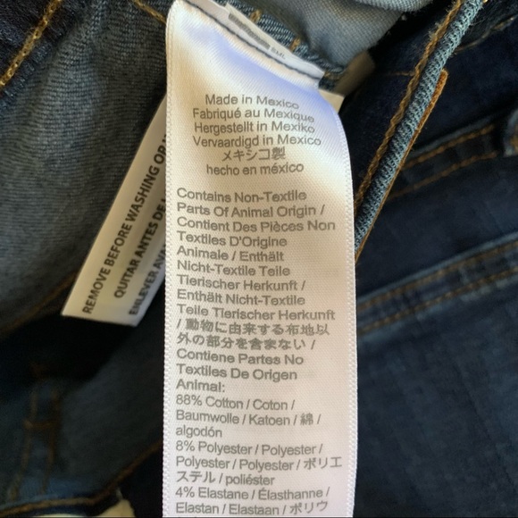 EUC Madewell 10" High-Rise Dark Rinse Skinny Jeans - Picture 7 of 12